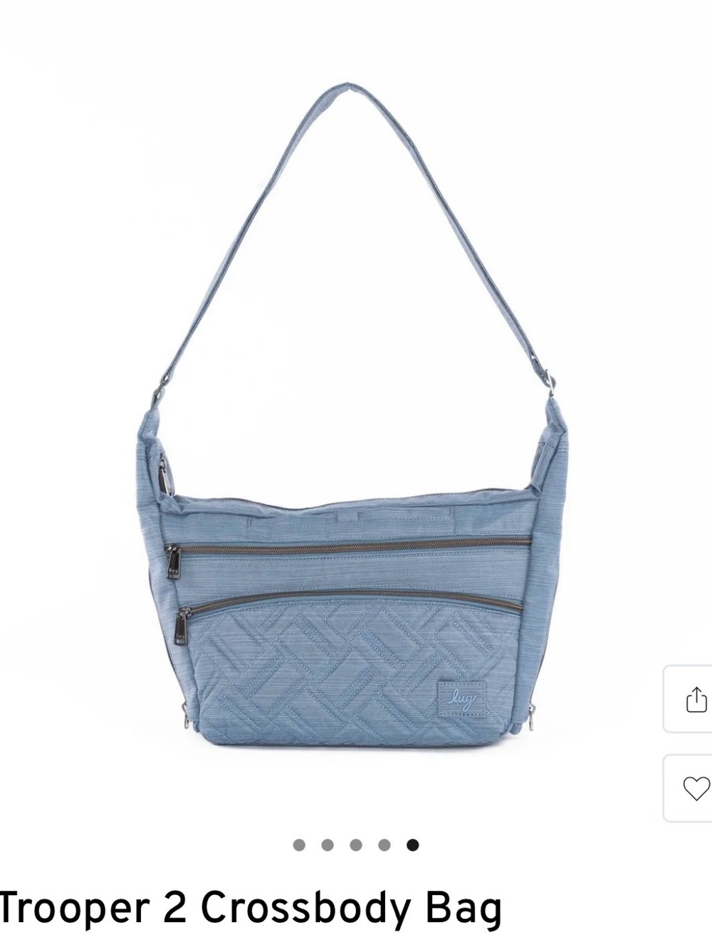 NWT- Lug Trooper Brushed Blue Moon